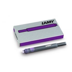 Naboje Lamy T10 5szt fioletowe jasne